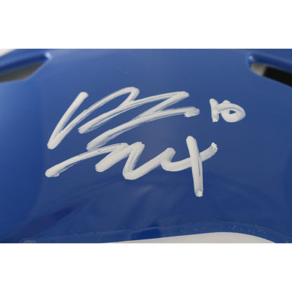 John Elway & Bo Nix Signed Denver Broncos Full Size Authentic Throwback Helmet