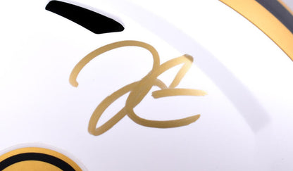 Derek Carr Autographed New Orleans Saints Lunar Speed Authentic Helmet