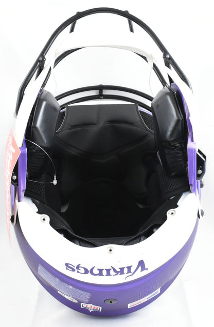 Jordan Addison Signed Minnesota Vikings Full Size SpeedFlex Helmet