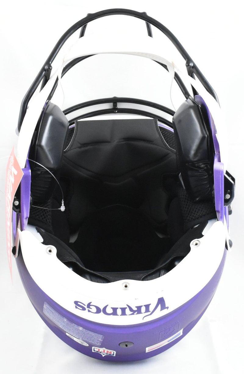 Jordan Addison Signed Minnesota Vikings Full Size SpeedFlex Helmet