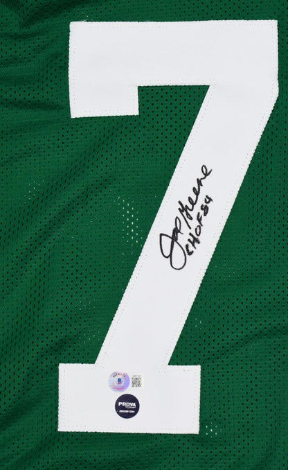 Joe Greene Signed North Texas Custom Jersey - CHOF Inscription