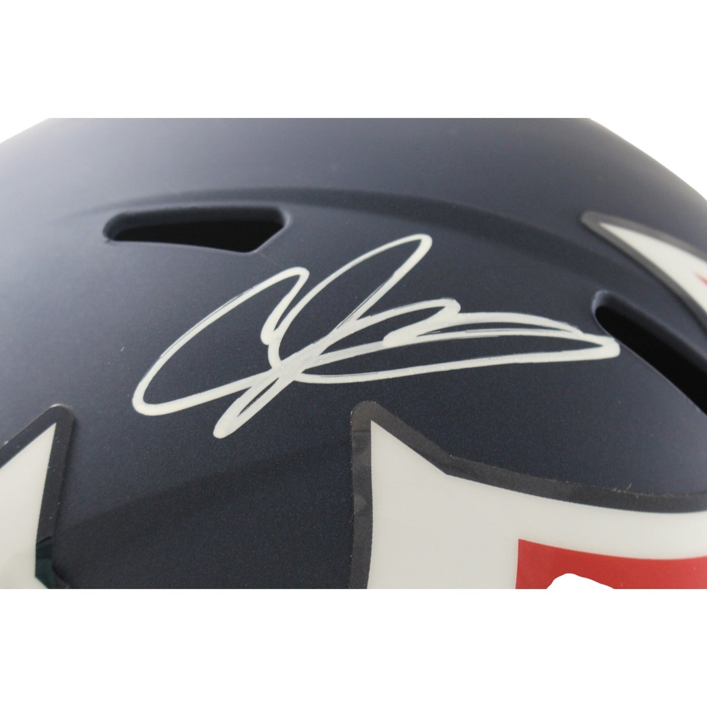 Andre Johnson Houston Texans Autographed Full Size AMP Replica Helmet