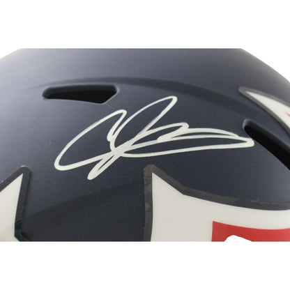 Andre Johnson Houston Texans Autographed Full Size AMP Replica Helmet