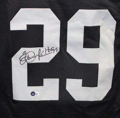 Eric Dickerson Autographed Jersey - Las Vegas Raiders Pro Style