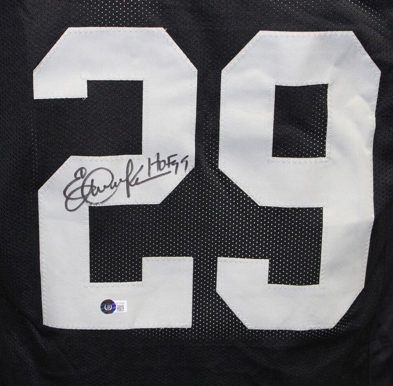 Eric Dickerson Autographed Jersey - Las Vegas Raiders Pro Style