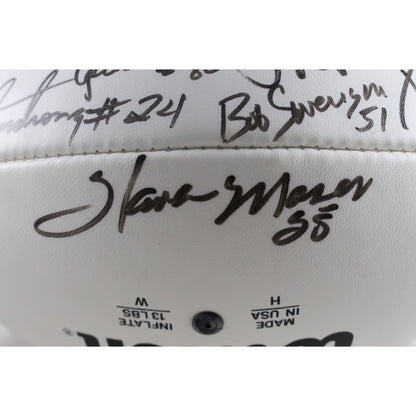 1977 Denver Broncos Team Signed Multi-Signature Football (15 Sigs)