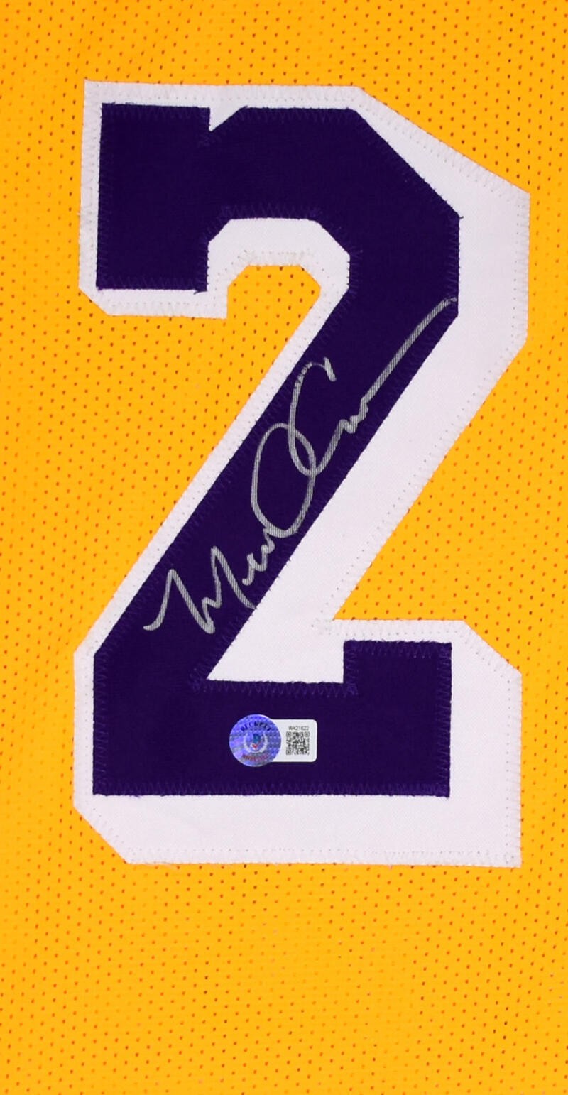 Michael Cooper Autographed Los Angeles Lakers Style Gold Custom Jersey