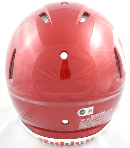 John Mateer Signed Oklahoma Sooners Full Size Speed Authentic Helmet