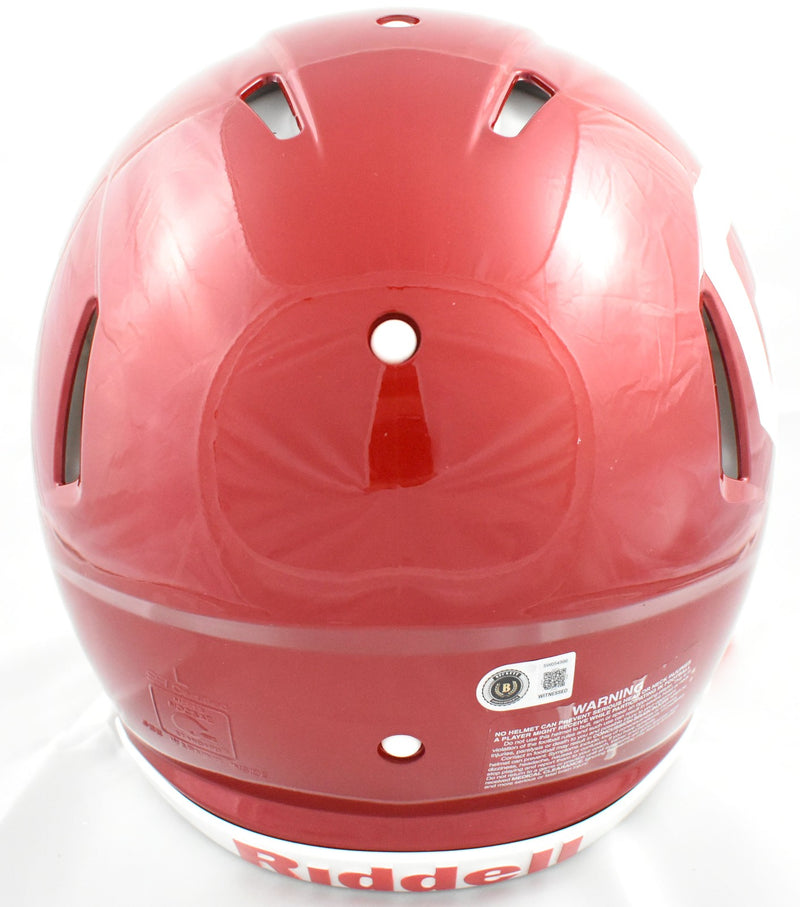 John Mateer Signed Oklahoma Sooners Full Size Speed Authentic Helmet
