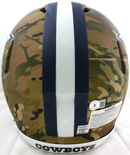Jason Witten Signed Dallas Cowboys Camo Speed Authentic Helmet