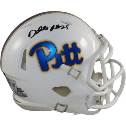 Darrelle Revis Signed Pittsburgh Panthers Mini Helmet