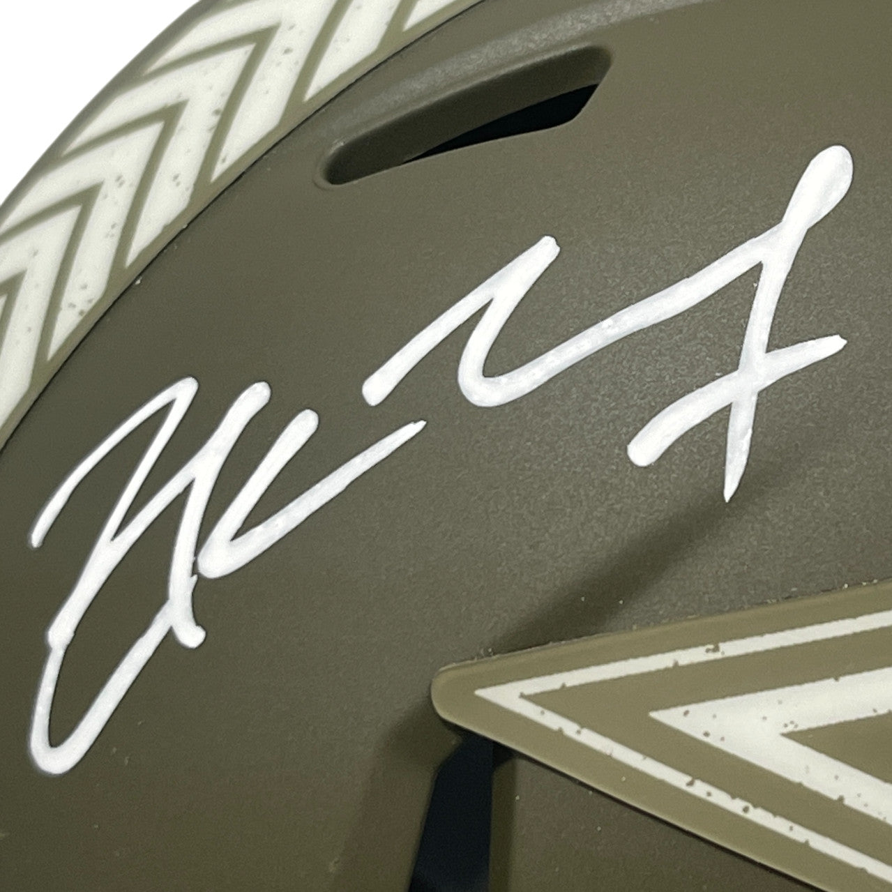 Zack Martin Signed Dallas Cowboys Salute 2023 Mini Helmet Beckett COA