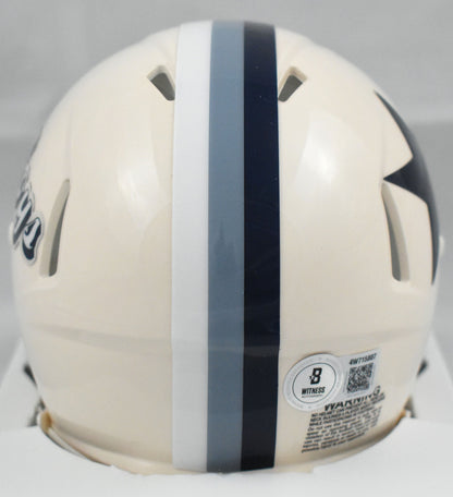 Dak Prescott Autographed Dallas Cowboys Retro Speed Mini Helmet