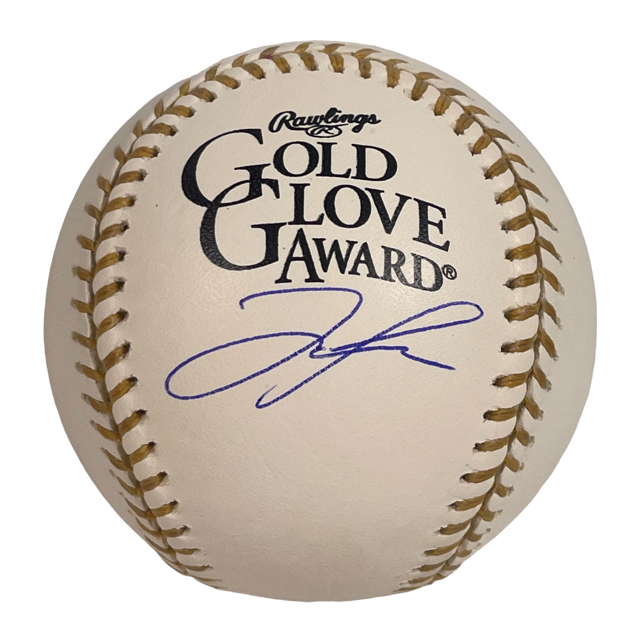 Jose Trevino Signed New York Yankees Rawlings Gold Glove Baseball