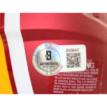 Jayden Daniels Signed Washington Commanders 2025 Alternate Mini Helmet