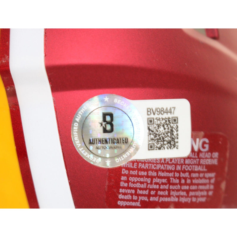 Jayden Daniels Signed Washington Commanders 2025 Alternate Mini Helmet