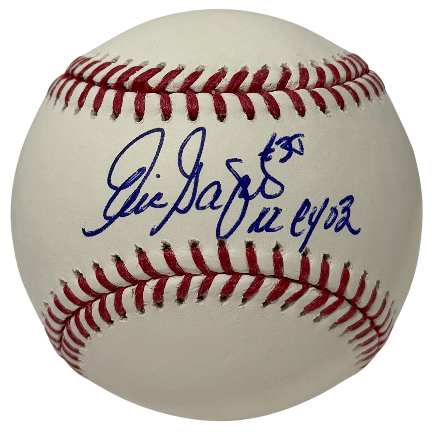 Eric Gagne Autographed ROMLB Baseball (2003 NL Cy Young Inscription)