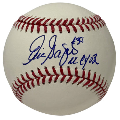 Eric Gagne Autographed ROMLB Baseball (2003 NL Cy Young Inscription)