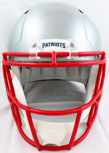 Damien Harris Signed New England Patriots Full Size Speed Helmet