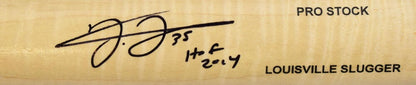 Frank Thomas Signed Louisville Slugger Baseball Bat with HOF Inscription