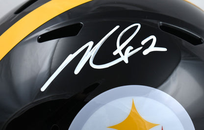 Michael Vick Signed Pittsburgh Steelers Full Size Speed Replica Helmet