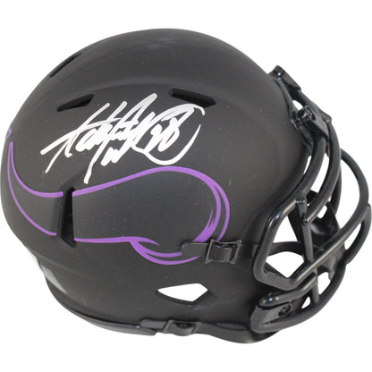 Adrian Peterson Minnesota Vikings Autographed Eclipse Mini Helmet