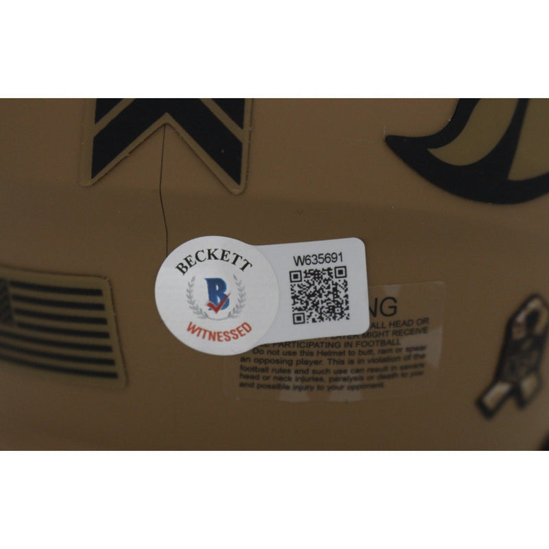 Champ Bailey Signed Denver Broncos 2023 Salute to Service Mini Helmet HOF