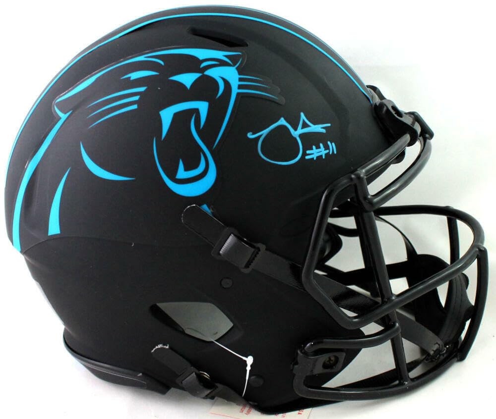 Robby Anderson Signed Carolina Panthers Eclipse Speed Authentic Helmet