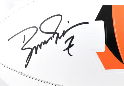 Boomer Esiason Autographed Cincinnati Bengals Logo Football