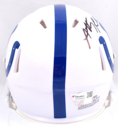 Anthony Richardson Signed Indianapolis Colts Speed Mini Helmet - Black