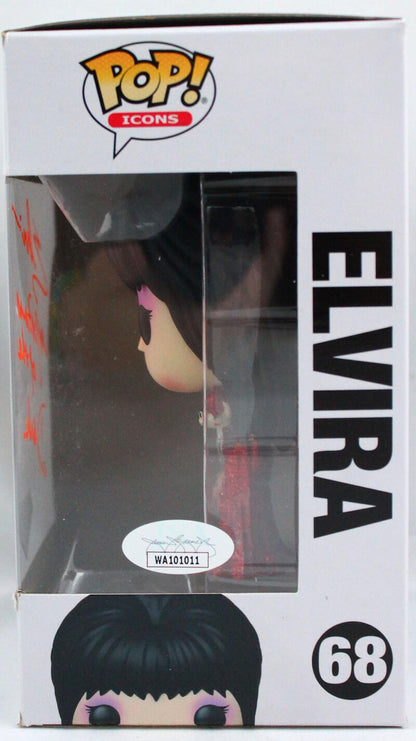 Cassandra Peterson Signed Elvira Funko Pop Figurine #68