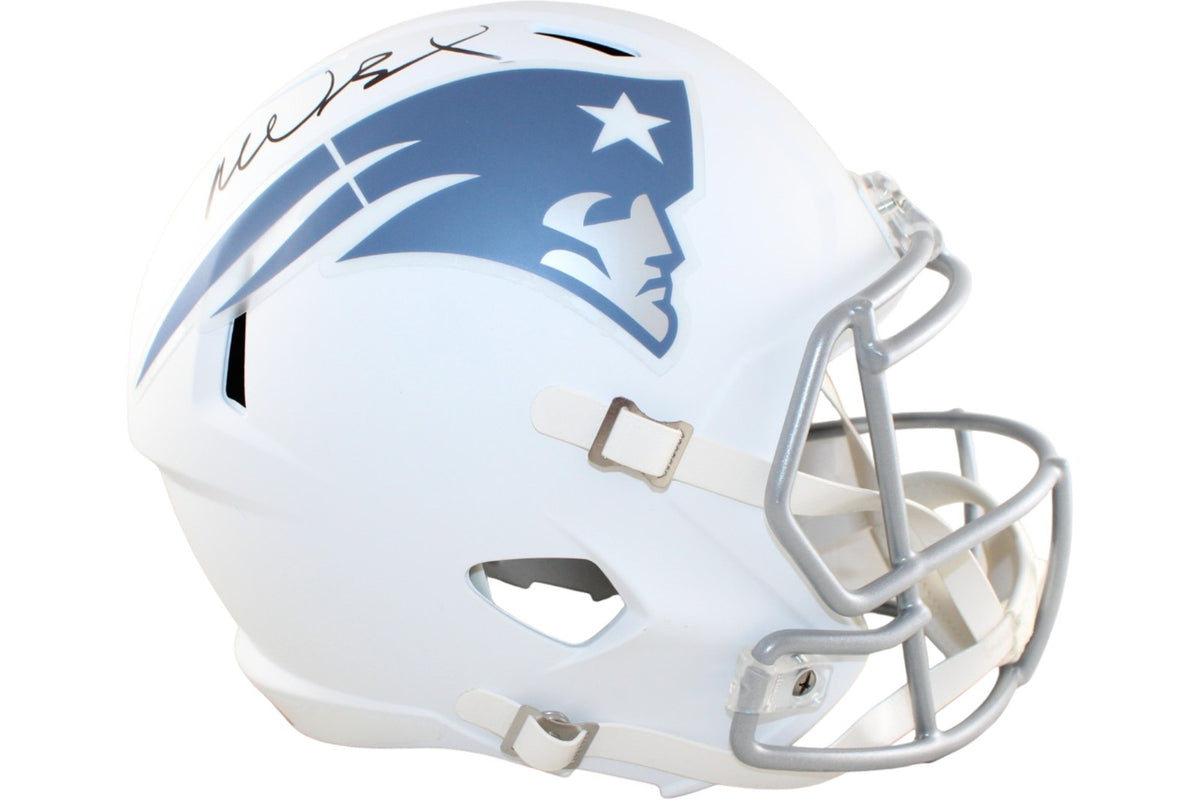 Mike Vrabel Signed New England Patriots Rivalries Mini Helmet