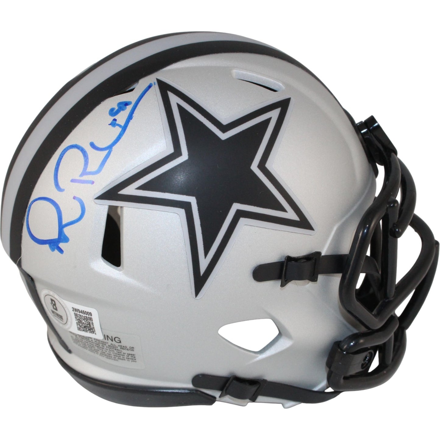 Michael Irvin Signed Dallas Cowboys Rave Mini Helmet (HOF Inscription)