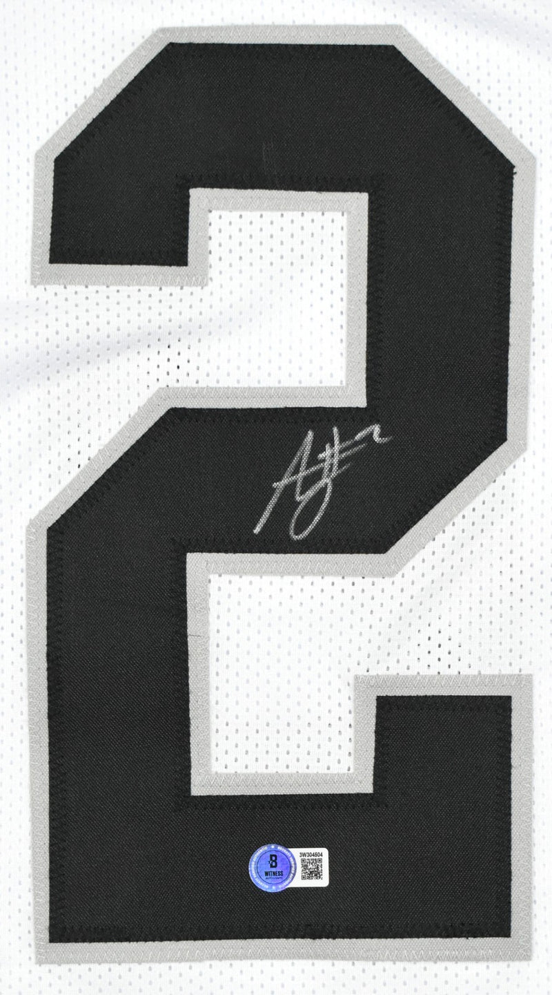 Ashton Jeanty Autographed Las Vegas Raiders Custom Jersey - White