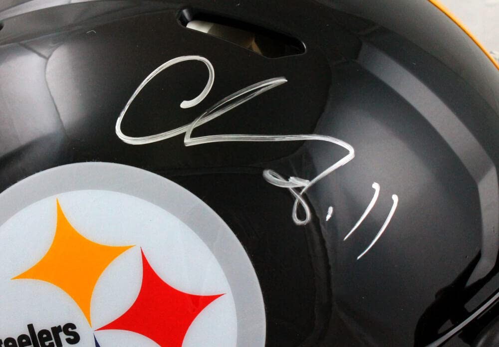 Chase Claypool Autographed Pittsburgh Steelers Speed Authentic Helmet