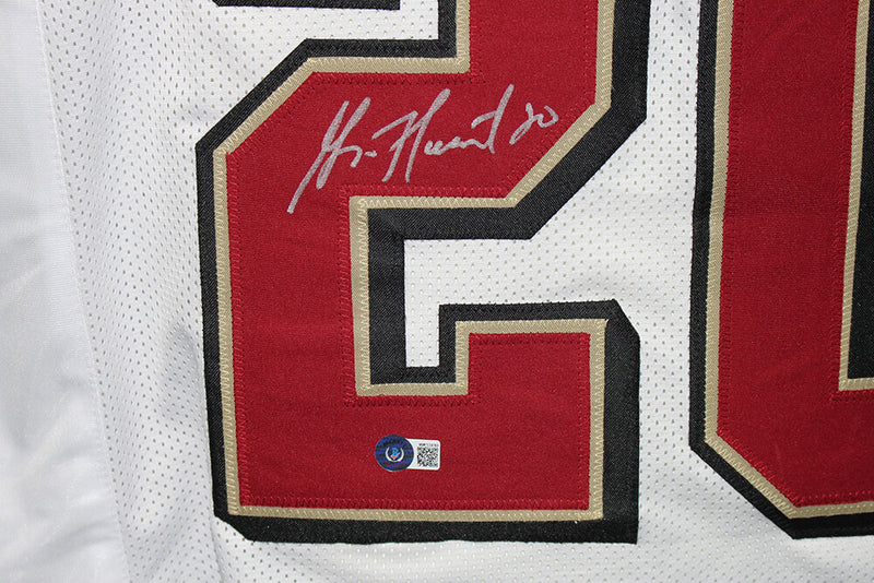 Garrison Hearst Signed San Francisco 49ers Custom Jersey - Beckett BAS