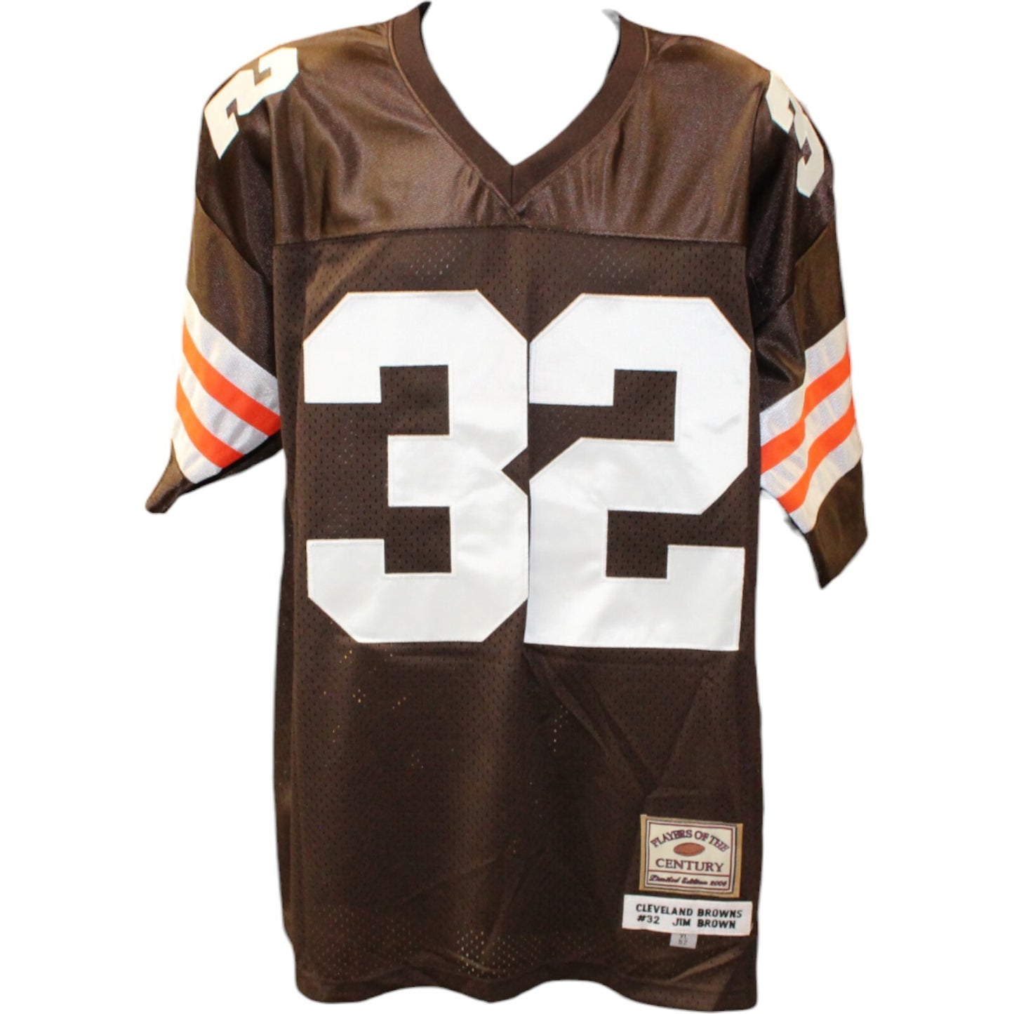 Jim Brown Signed Cleveland Browns Players of the Century Jersey (ROY)