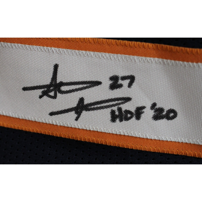 Steve Atwater Autographed Blue Pro Style Jersey (HOF Inscription)