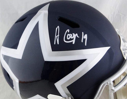 Amari Cooper Signed Dallas Cowboys Full Size AMP Speed Helmet