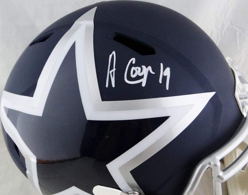 Amari Cooper Signed Dallas Cowboys Full Size AMP Speed Helmet
