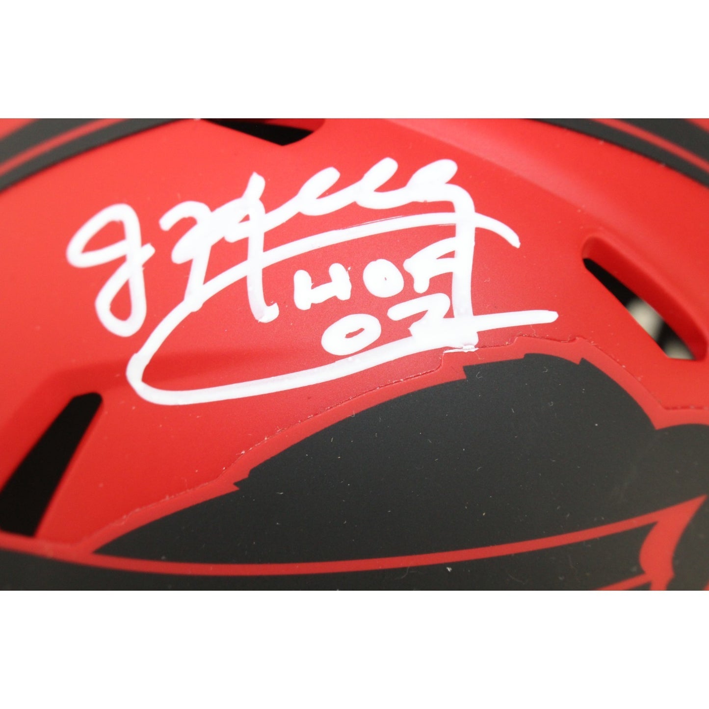 Jim Kelly Signed Buffalo Bills Rave Mini Helmet (HOF Inscribed)