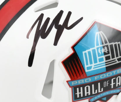 John Lynch Autographed Tampa Bay Buccaneers Hall of Fame Mini Helmet