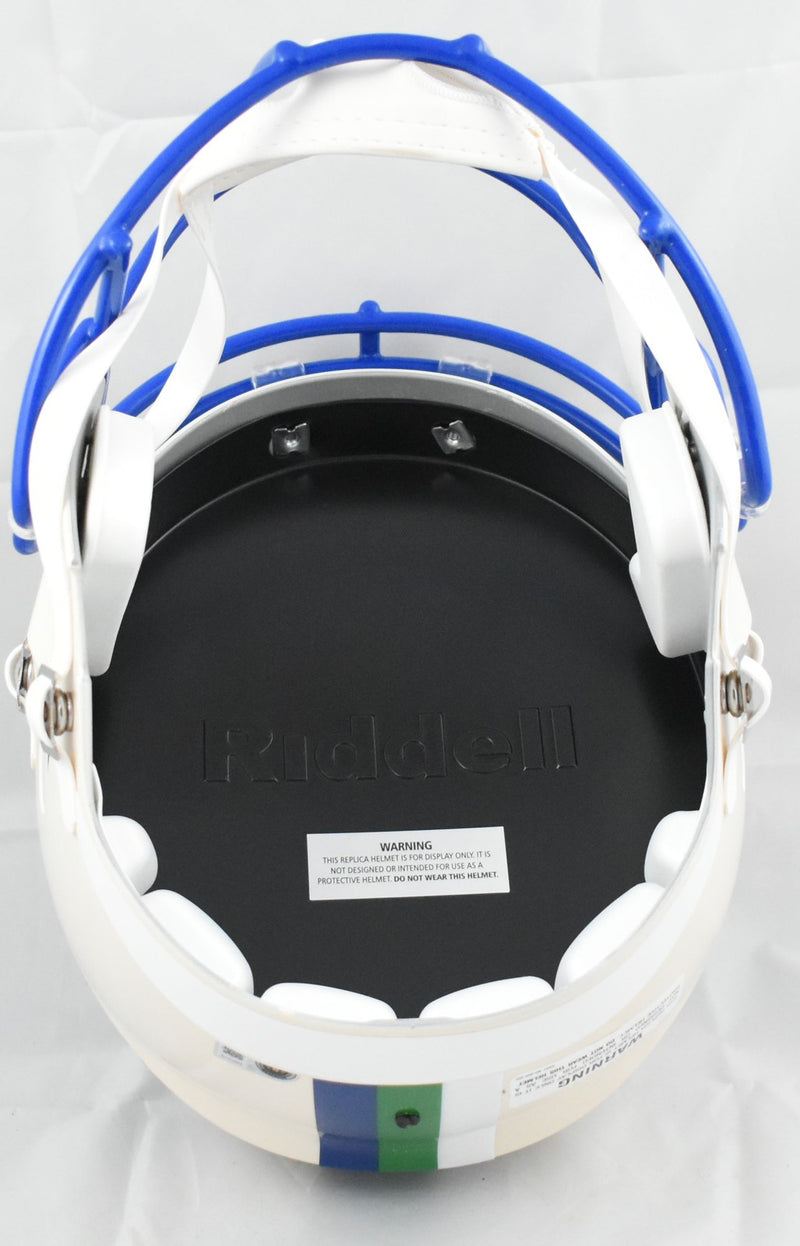 Sam Darnold Signed Seattle Seahawks Full Size Retro Speed Helmet