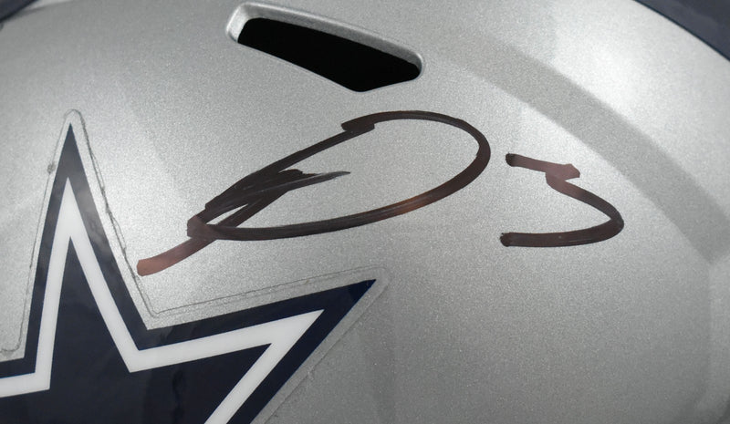 George Pickens Signed Dallas Cowboys Full Size Speed Replica Helmet