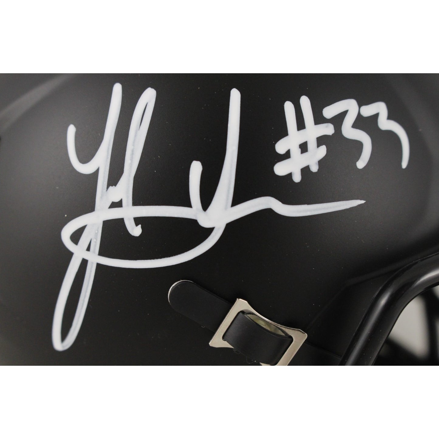 Jack Sawyer Autographed Ohio State Buckeyes Black Speed Mini Helmet