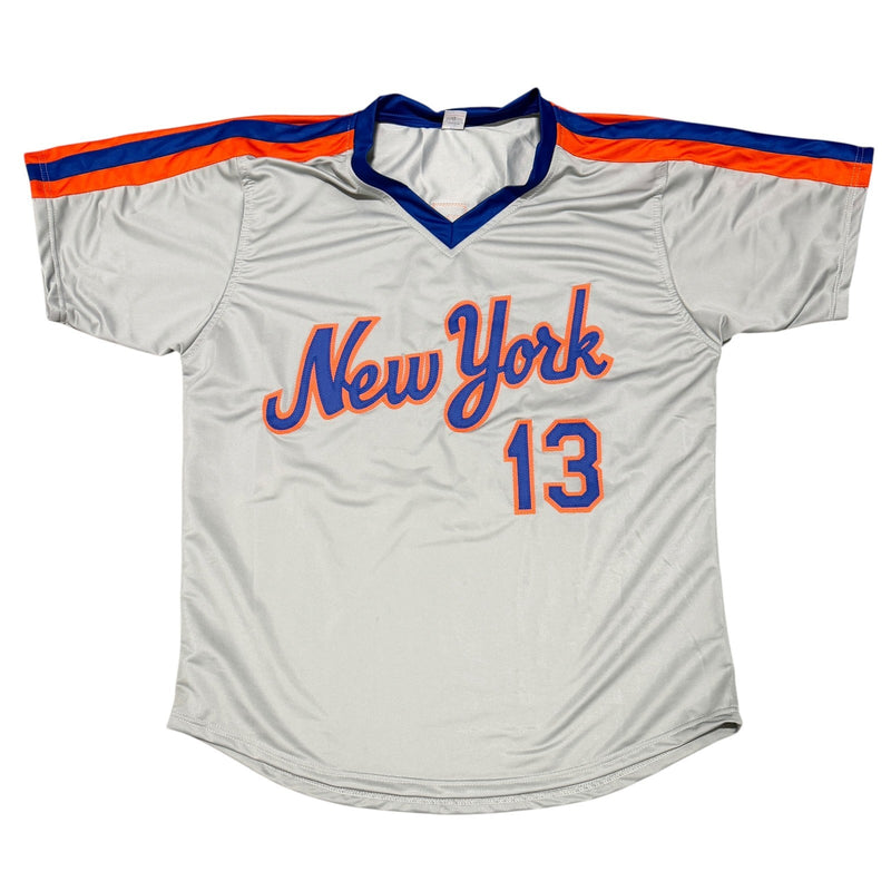 Lee Mazzilli Signed New York Mets Custom Jersey (86 WSC) JSA