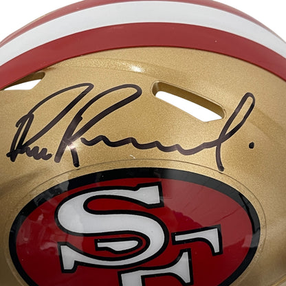 Bill Romanowski San Francisco 49ers Signed Mini Helmet