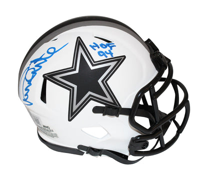 Randy White Dallas Cowboys Autographed Lunar Speed Mini Helmet (HOF)