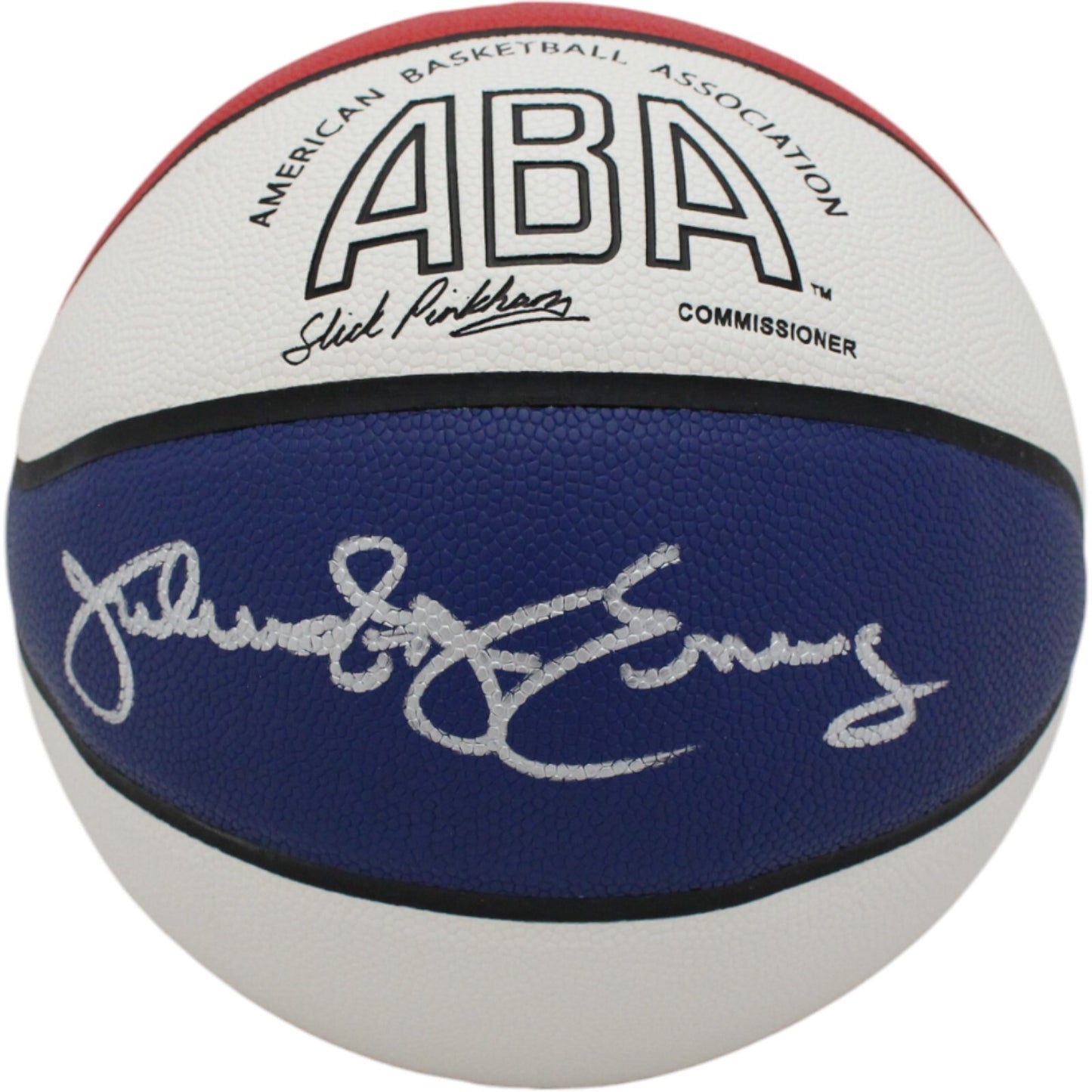 Julius Erving Autographed Philadelphia 76ers ABA Basketball