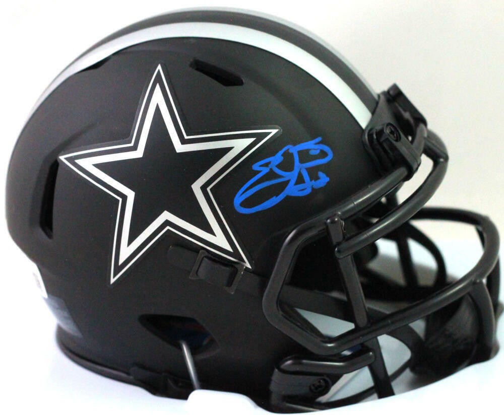 Emmitt Smith Signed Dallas Cowboys Eclipse Speed Mini Helmet